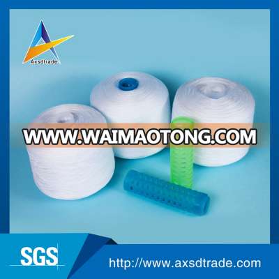 100% Spun Polyester Yarn on Plastic Core (42S/2)