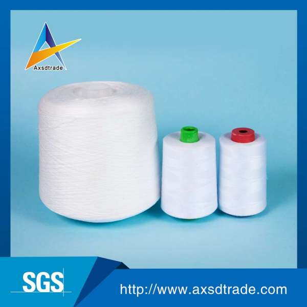 100% Polyester Textile Sewing Thread of Different Color Yarn